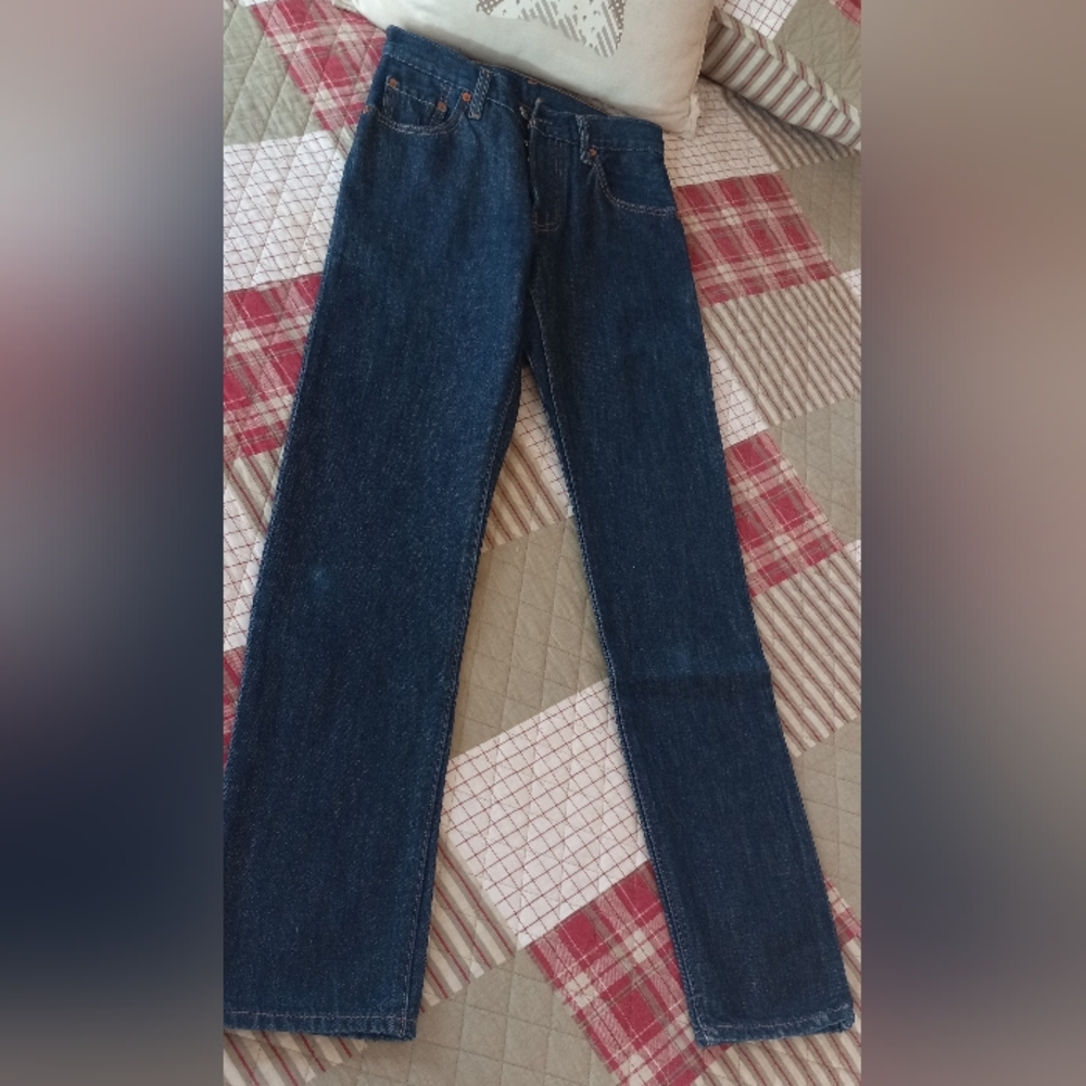 Classic Levi's Button Fly 501 Jeans 25 x 32